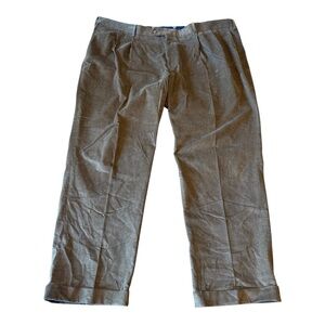 Polo Ralph Lauren Pants Pleated Men’s 46x30 Brown Corduroy Pants Dog Waistband
